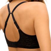 Wacoal Halo Lace Moulded Underwire Bra WA851205 Black