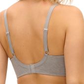 Freya Flirt Underwire Padded Half Cup Bra AA403315 Grey Marle