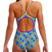 Funkita Ladies Diamond Back One Piece FKS033L Flip Flop