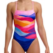 Funkita Ladies Strapped In One Piece FKS034L Misty Mournes