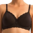 Triumph Gorgeous Mama Lace Wirefree Bra 10101034 Black Womens Bra