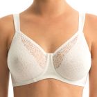 Triumph Lacy Minimizer Bra 10154651 White Womens Bra