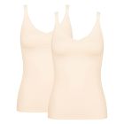 Sloggi Go Top Cotton Singlet 2-Pack 10207356 Fresh Powder