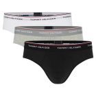 Tommy Hilfiger Premium Essentials Cotton Stretch Brief 3-Pack Black/Grey/White