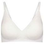 Bendon COMfit Collection Soft Cup Plunge Bra 25-7637 White