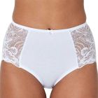 Bendon Embrace Full Brief 303-7635 White Womens Underwear