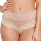Bendon Lace High Rise Brief 32-7693 Latte Womens Underwear