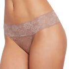 Bendon Lace Thong 37-7693 Mocha Womens Underwear