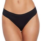 Bendon Seamless Thong 37-7694 Black Womens Underwear