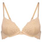 Pleasure State My Fit My Fit Lace Plunge Bra 80-4053F Frappe