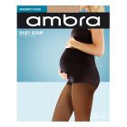 Ambra 15D Baby Bump Tight ABABU Black Womens Hosiery