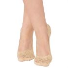 Ambra Lace Footlet 2 Pack Natural