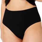 Ambra Seamless Smoothies Recycled G-String 2-Pack Black