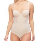 Nancy Ganz Body Define Strapless Bodysuit BW3112 Warm Taupe