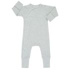 Bonds Pointelle Cozysuit BXGGA New Grey Marle Babys Onesies