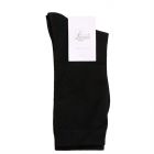 Levante Classic Cotton Top Sock CLACSO Black Womens Socks