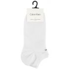 Calvin Klein Chloe CK Logo Liner Socks 3 Pack ECR774 White Womens Socks