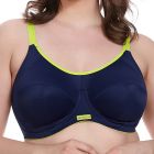 Elomi Energise Underwire Sports Bra With J Hook EL8041 Navy