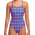 Funkita Diamond Back One Piece FKS033L Out Foxed Womens Swimwear