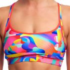 Funkita Sports Swim Top FS02L Radar Rage Womens Swimwear