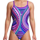 Funkita Ladies Diamond Back Swim One Piece FS11L Fantasy Flight