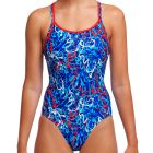 Funkita Ladies Diamond Back Swim One Piece FS11L Mr Squiggle
