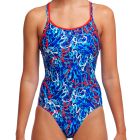 Funkita Ladies Diamond Back Swim One Piece FS11L Mr Squiggle