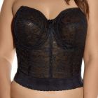 Goddess Bridal Lace Bustier GD0689 Black Womens Bra