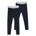 Bonds Hipster Legging 2 Pack KWE7K Black Kids Clothing