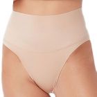 Ambra Micro Grip Hi Waist Brief Rose Beige