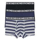 Bonds Everyday Trunk 3 Pack MWQ33A Stripe/Navy/Black Mens Underwear