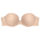 Pleasure State My Fit FMO Smooth Push-Up Plunge Strapless Bra P82-4059F Frappe Womens Bra