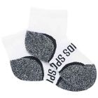 Bonds Ultimate Comfort Quarter Crew 2 Pack Kids Socks RY8K2N White Kids Socks