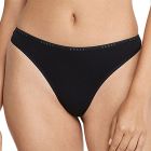 Bonds Everyday Organics Gee G-Strings WTET Black Womens Underwear