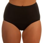 Jockey No Ride Up Micro Full Brief WWL8 Black Womens Underwear