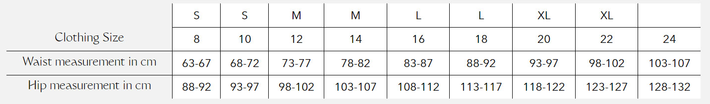 triumphbrief_sizechart